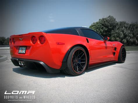 Red Corvette Zr1 Gt2 Widebody By Loma® Motorsports Flickr