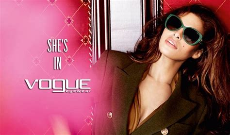 Eva Mendes Stars For The Vogue Eyewear Spring Summer 2014 Campaign