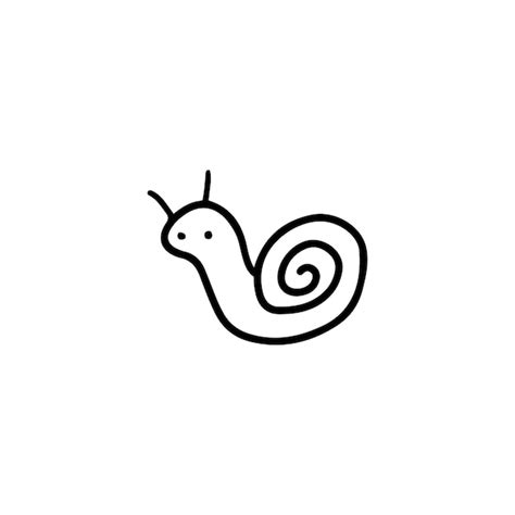 Premium Vector Snail Logo Template Vector Icon Illustration