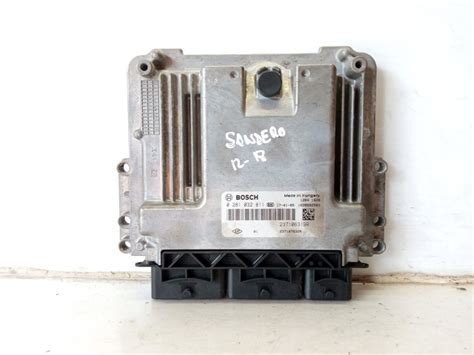 Engine Control Unit Ecu Dacia Sandero Ii B Parts