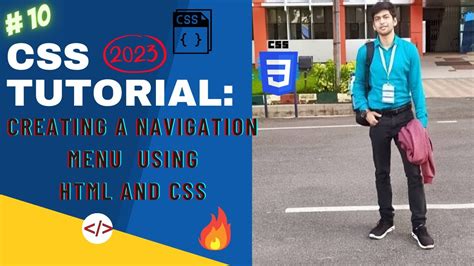 Creating A Navigation Menu Using HTML And CSS CSS TUTORIAL FOR