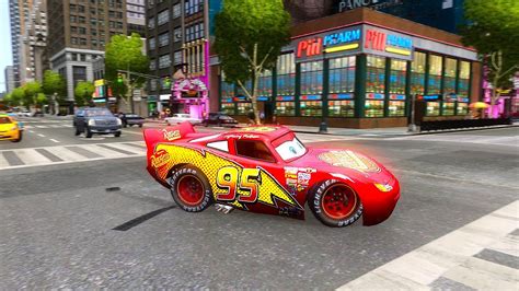 Crazy Lightning McQueen Crashes GTA 4 Real Car Crashes Ep 37 YouTube