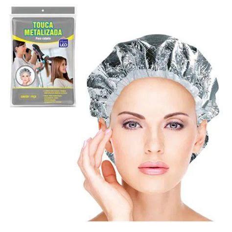 Touca Térmica Para Cabelo - Touca Para Cabelo Térmica Metalizada Hidratação Alisamento - M5 - Touca ...