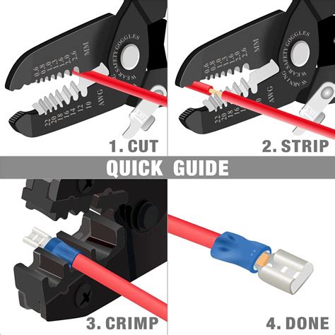 Buy Iwiss Wire Crimping Tool Set With Wire Cable Stripper Ratcheting