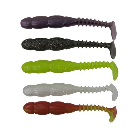 Leurre Souple Reins Fat Rockvibe Shad Cm Assortiment De