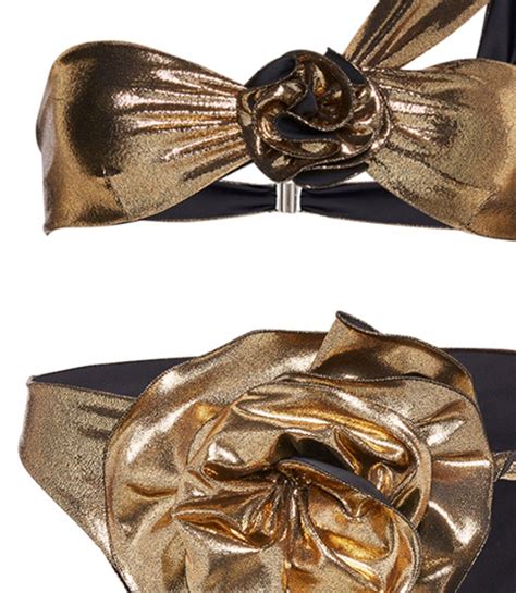 FLOWER BIKINI GOLD Soho Soho Eshop