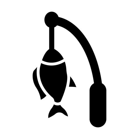 Fishing Vector Glyph Icon Design 24094247 Vector Art At Vecteezy