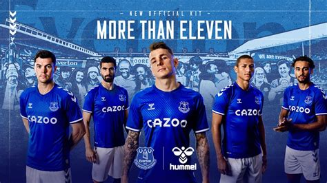 Novas Camisas Do Everton 2020 2021 Hummel Mantos Do Futebol