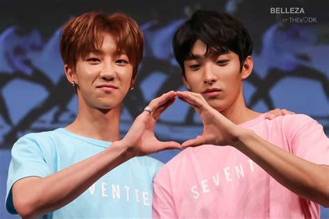 Seventeen 170721 Osaka Fansign Minghao And Seokmin O Blood Type Like Me