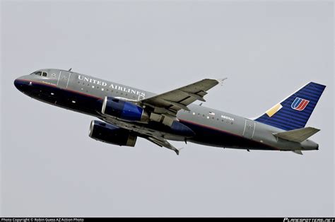 N801UA United Airlines Airbus A319 131 Photo By Robin Guess AZ Action