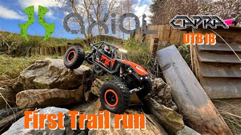 Axial UTB18 Capra First Trail Run YouTube