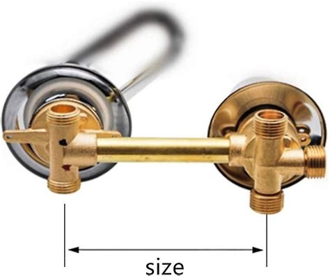 Wall Mounted Way Water Outlet Brass Shower Faucet Screw Or