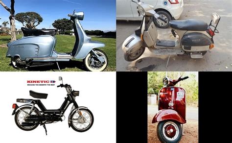 4 Popular Old Indian Scooters That Originated From Italy