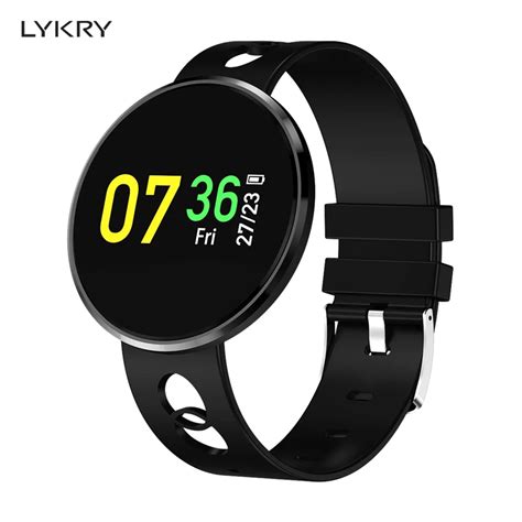 Lykry Bluetooth Touch Smart Wrist Band Watch Ip67 Multi Sport Mode