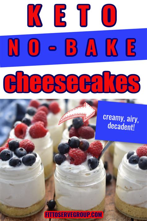 Keto No Bake Cheesecake Fittoserve Group