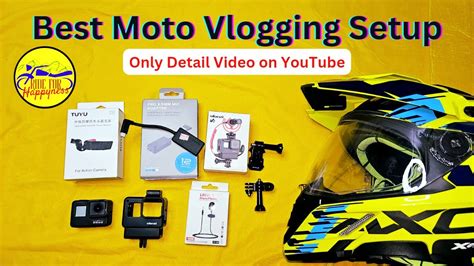 BEST MOTO VLOGGING SETUP HOW TO PLACE MIC FOR CLEAR VOICE