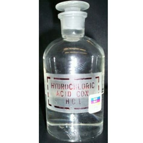 Liquid Hydrochloric Acid Grade Standard Reagent Grade At Best Price