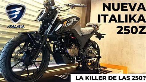 Nueva Italika Z La Killer De Las Tal Como La