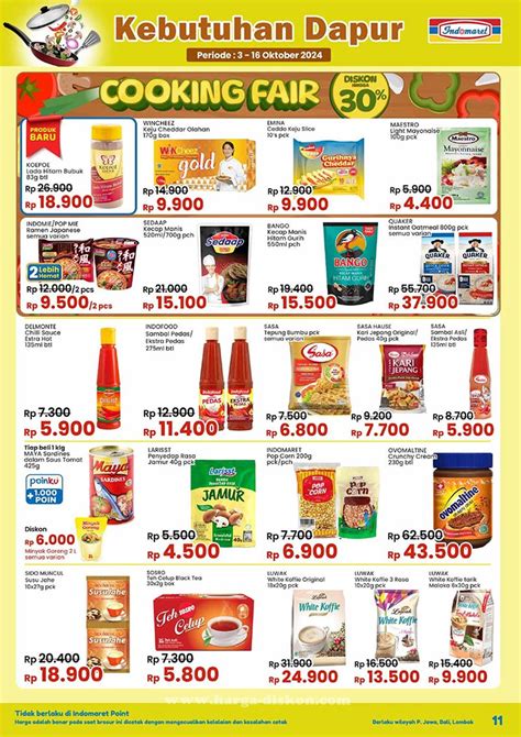 Katalog Promo Jsm Indomaret Oktober Popok Bayi Rp