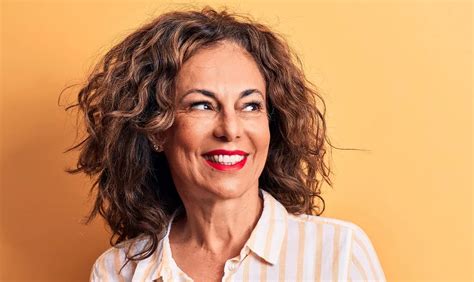 Luscious Brunette Hairstyles For Older Women In