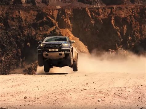 Watch The New Global Ford Ranger Raptor Tear It Up In A Quarry Torque