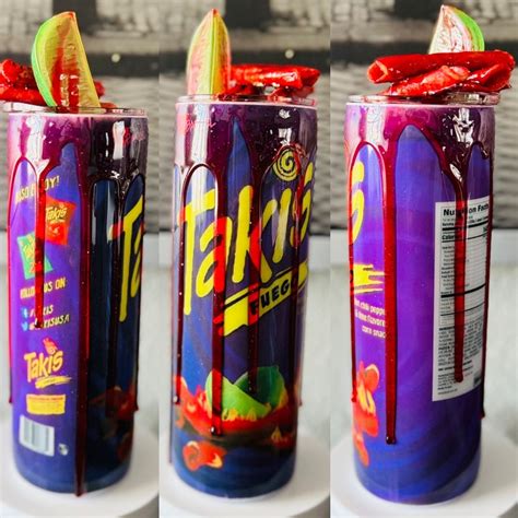 Takis Fuego Tumbler 20oz Etsy