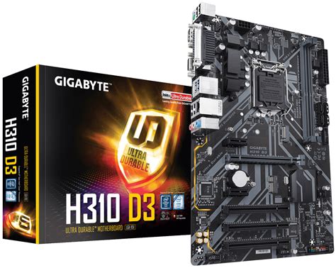 H310 D3 Rev 10 Key Features Motherboard Gigabyte Global