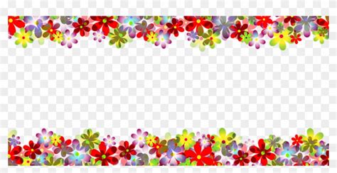 Spring Flowers Borders 4, Buy Clip Art - Cute Powerpoint Backgrounds ...