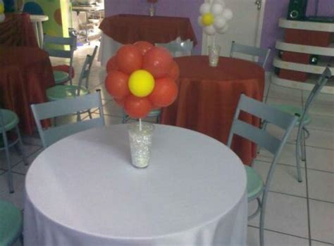 Enfeite De Mesa Com Bexiga Simples - Enfeite de Mesa para Festa – 65 Ideias de Decorações Maravilhosas!