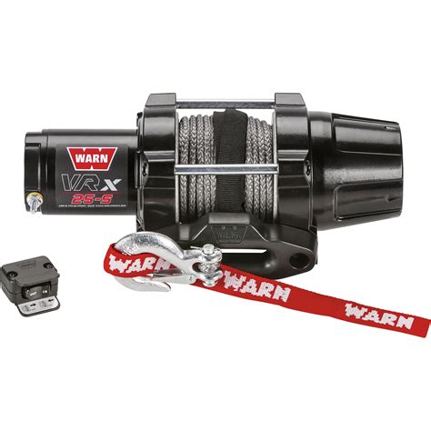 WARN VRX 12 Volt DC Powered Electric Powersports Winch 2500 Lb