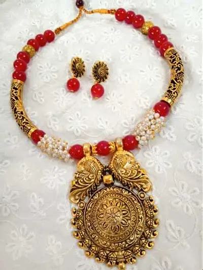 Lahariya Oxidized Necklace Set