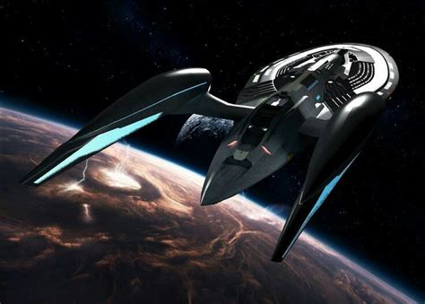 Star Trek Starships in Space