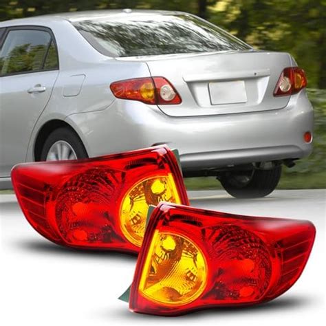 Amazon AUTOONE For Toyota Corolla Tail Lights Assembly Tail Lamp