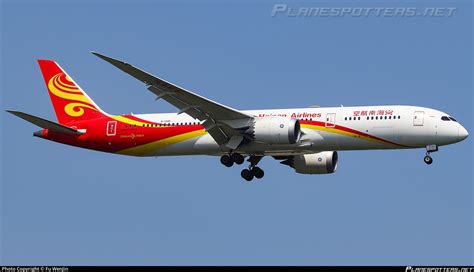 B Hainan Airlines Boeing Dreamliner Photo By Fu Wenjin Id