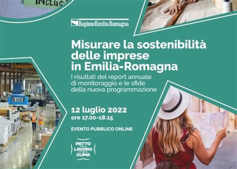 Misurare La Sostenibilit Delle Pmi La Ricerca Dell Emilia Romagna