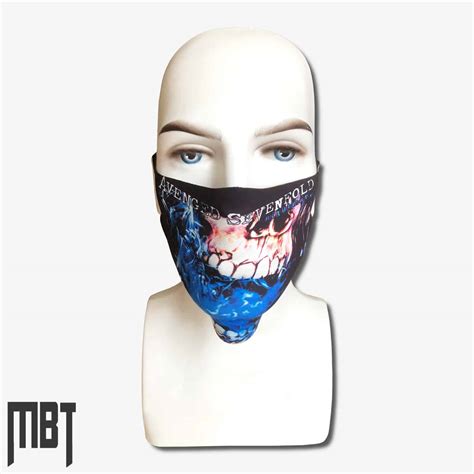 Avenged Sevenfold Face Mask, Avenged Sevenfold Artwork Face Mask ...