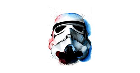 Stormtrooper Watercolor Concept Star Wars Rogue One Stormtrooper T