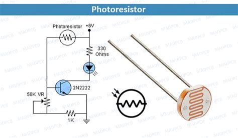 CdS Photoresistor - MAD PCB Manufacturing, Assembly &Design Services