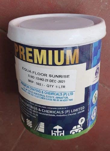 Premium Equa Floor Sunrise Paints At Rs 592 Litre Cement Floor Paint