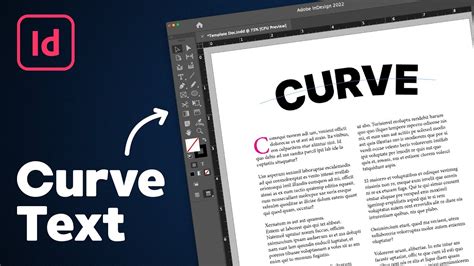 How To Curve Text In InDesign YouTube