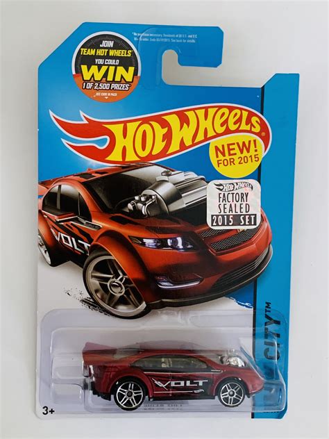 Hot Wheels 2015 Factory Set 22 Super Volt Red