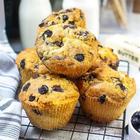 Air Fryer Blueberry Muffins Homemade A Reinvented Mom