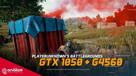 Teste Battlegrounds PUBG GeForce GTX 1050 PENTIUM G4560 60FPS