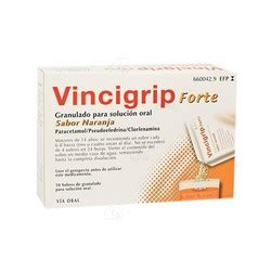 Vincigrip Forte Granulado Para Solucion Oral Sabor Cacao Sobres