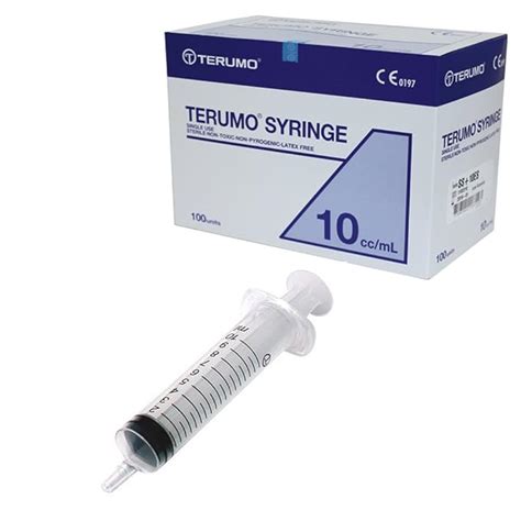 Terumo 10 Ml Disposable Syringe Pack Of 100 Amazon Co Uk DIY Tools