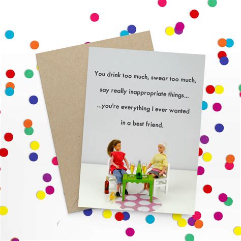 Best Friend Funny Birthday Cards For Friends - card ideas