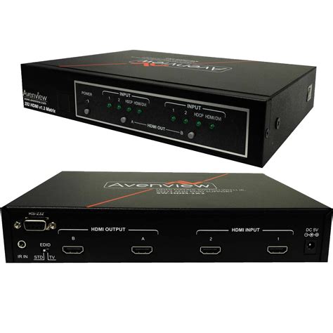 Avenview X Hdmi Matrix Switcher Sw Hdm X B H Photo Video