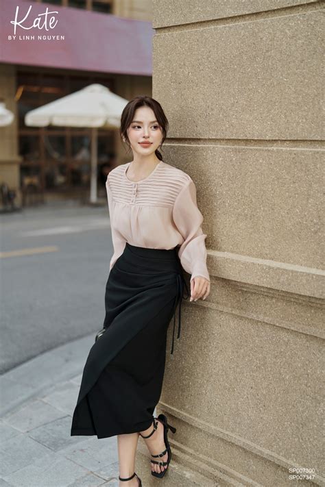 Áo Nude Shirt Kate by Linh Nguyen