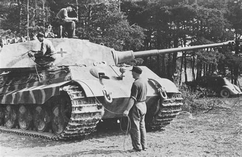 King Tiger Tank Zimmerit Of The Schwere Panzer Abteilung Tank