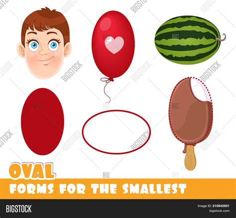 Forms Smallest. Oval Vector & Photo (Free Trial) | Bigstock